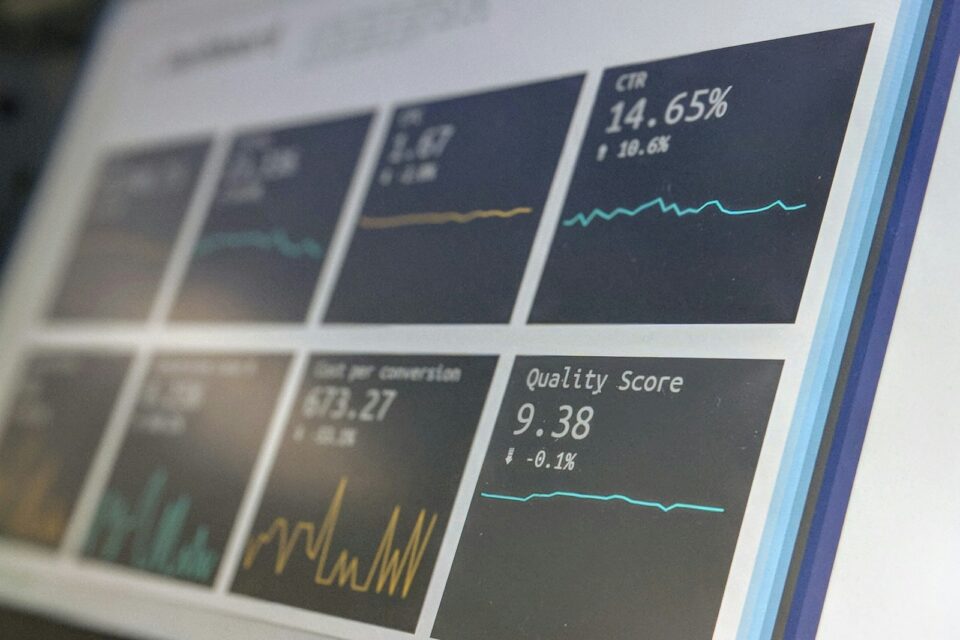 Digital analytics and automation dashboards