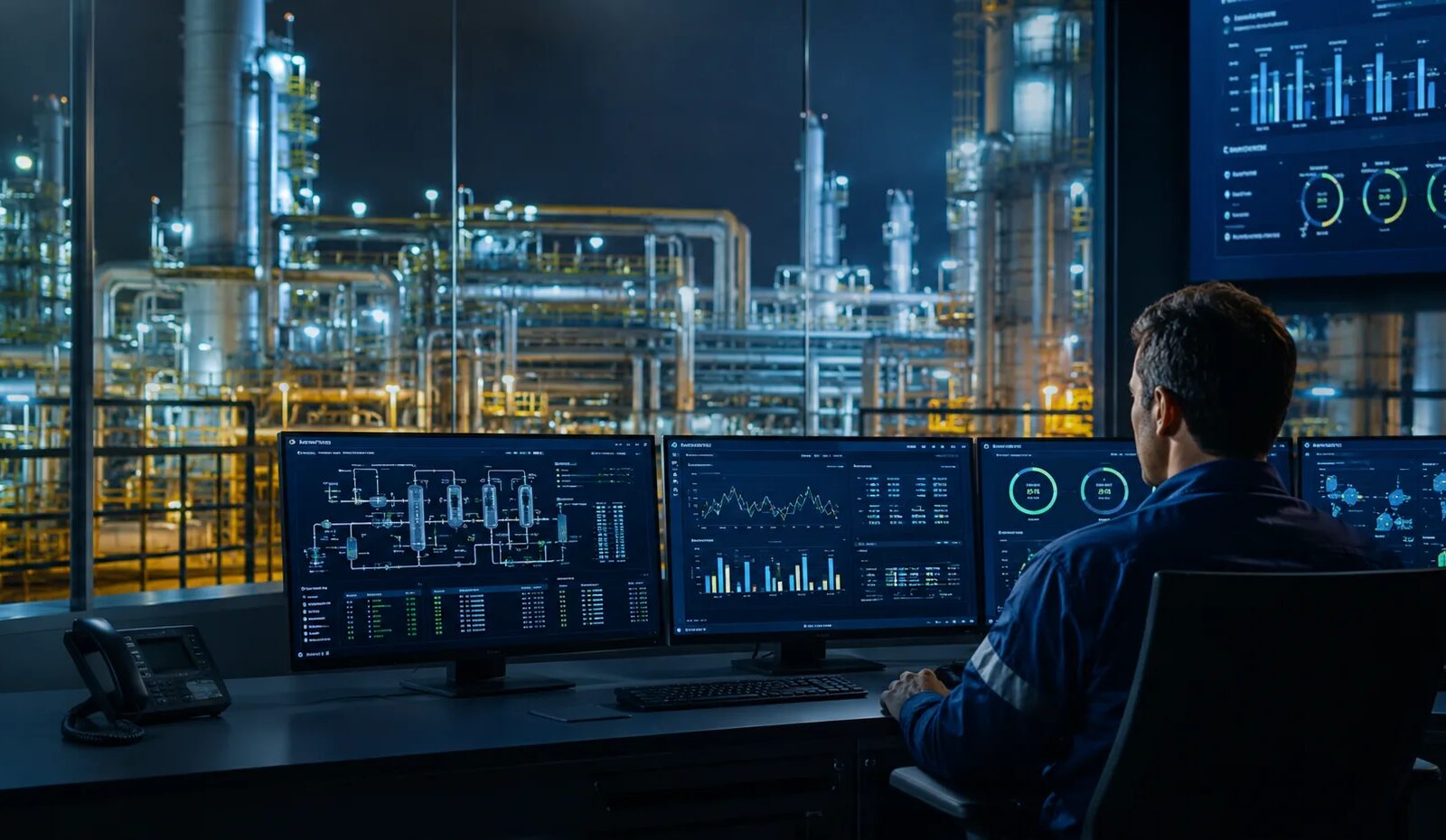 Digital operations center — process monitoring and real-time intelligence