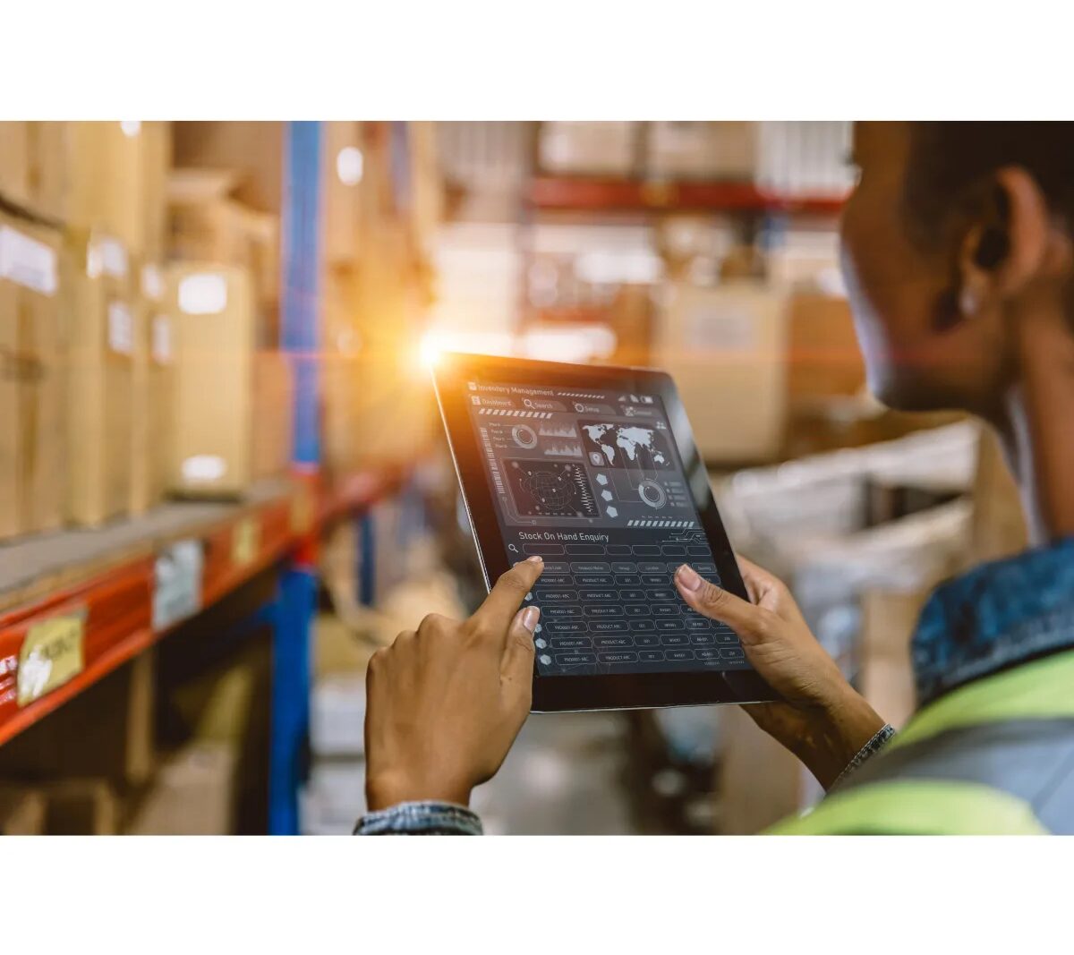Industrial warehouse logistics — supply chain operations at scale